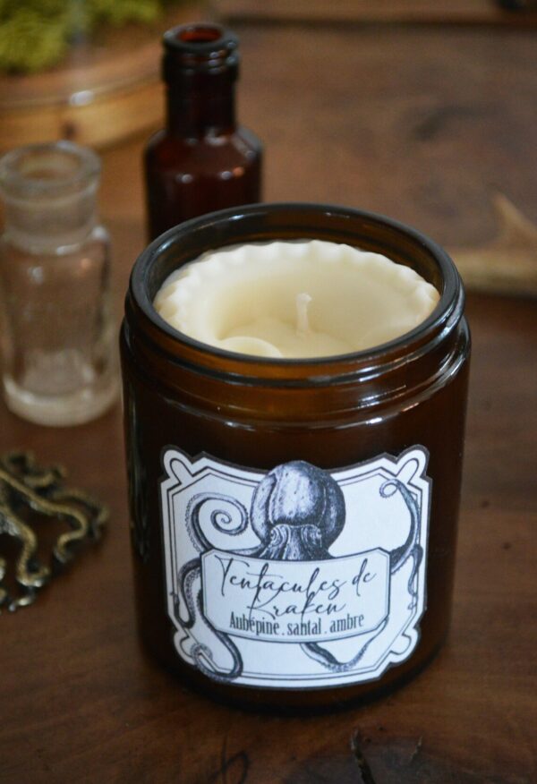 Bougie parfumée Cabinet de curiosités : Tentacules de Kraken – Image 3