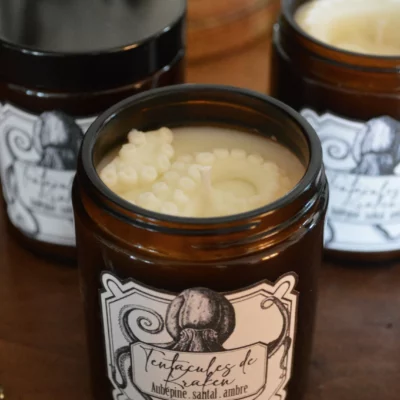 Bougie parfumée Cabinet de curiosités : Tentacules de Kraken
