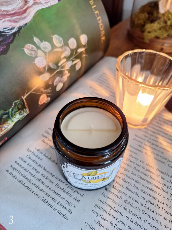 Bougie parfumée Albus