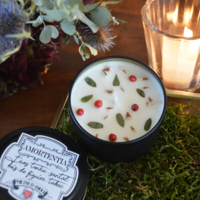 Bougie parfumée Amortentia, senteurs épicées