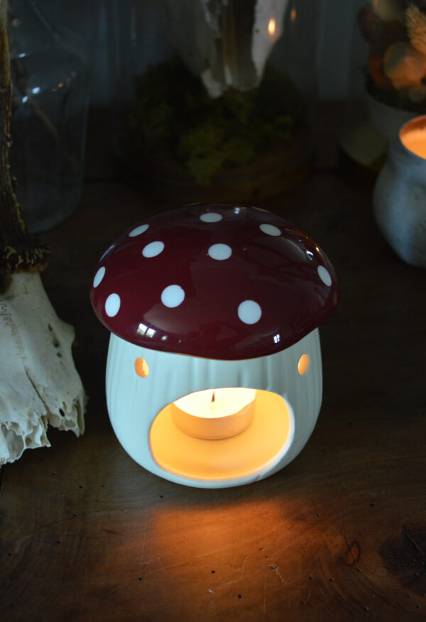 Brûleur pour fondant parfumé, Champignon
