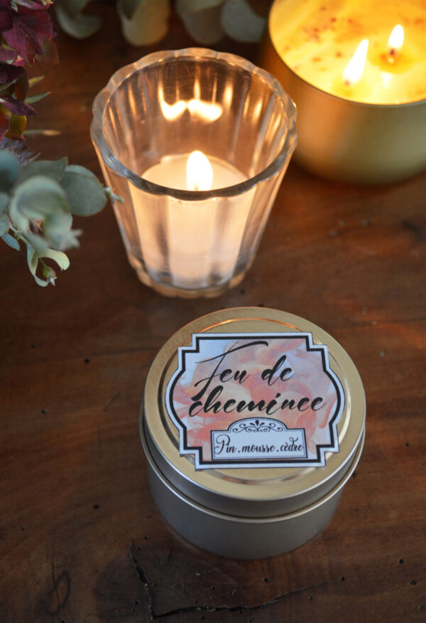 Bougie parfumée Feu de cheminée – Image 2
