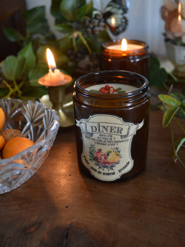 Bougie parfumée Repas de Hobbit, Dîner – Image 3