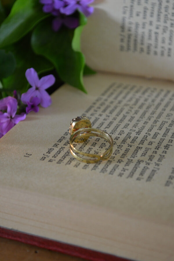 Bague Éclat lunaire, pierre de lune – Image 4