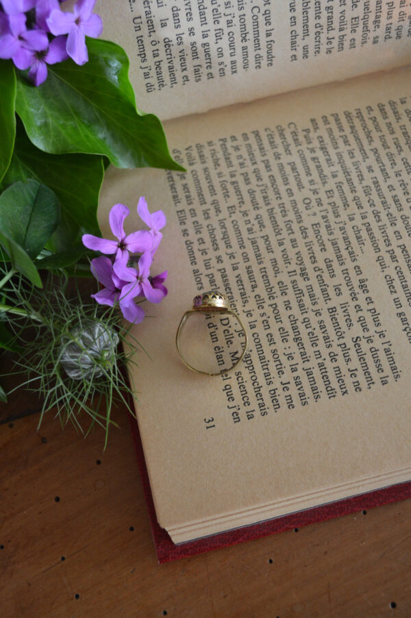 Bague Fragment Sylvestre, cyanite verte – Image 5