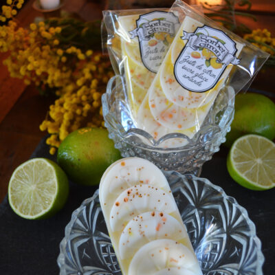 Tablette de fondant parfumé, Sorbet Citron