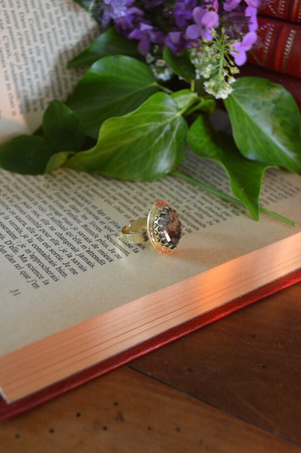 Bague La Voie des Méliades, préhnite – Image 4