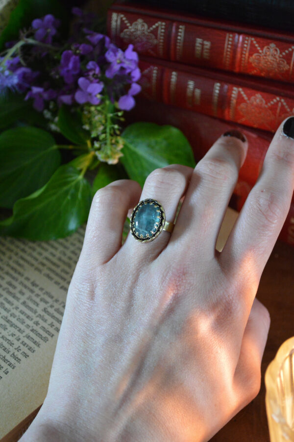 Bague Naïade, cyanite – Image 3