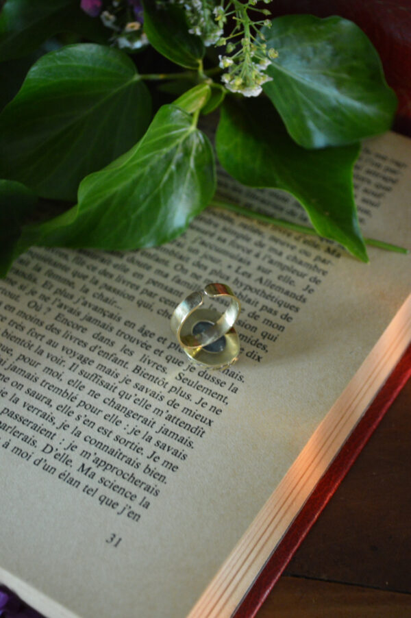 Bague Naïade, cyanite – Image 4
