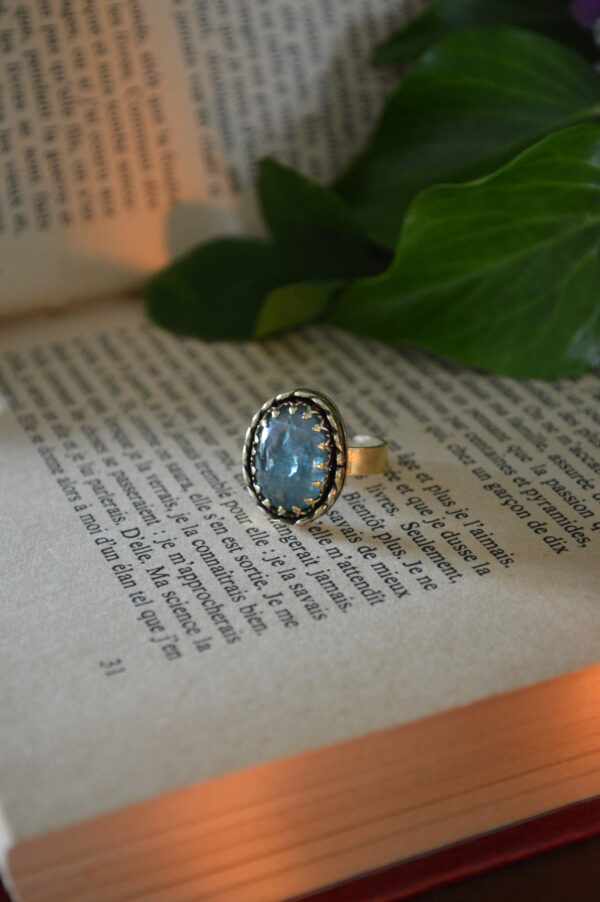 Bague Naïade, cyanite – Image 2
