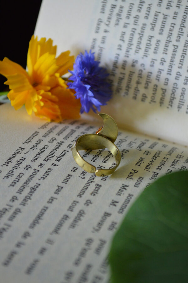 Bague Chant Lunaire, lapis lazuli – Image 3