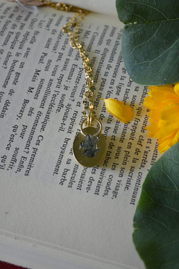 Pendentif La Voie des Méliades, préhnite – Image 6