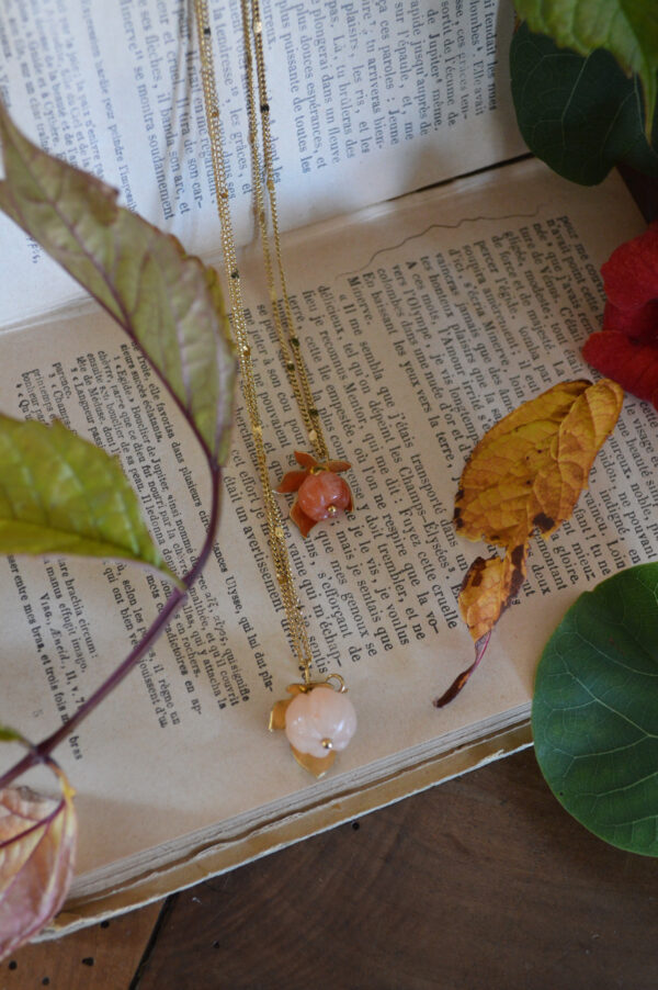 [Précommande] Box Halloween - Bougies et collier citrouille – Image 7