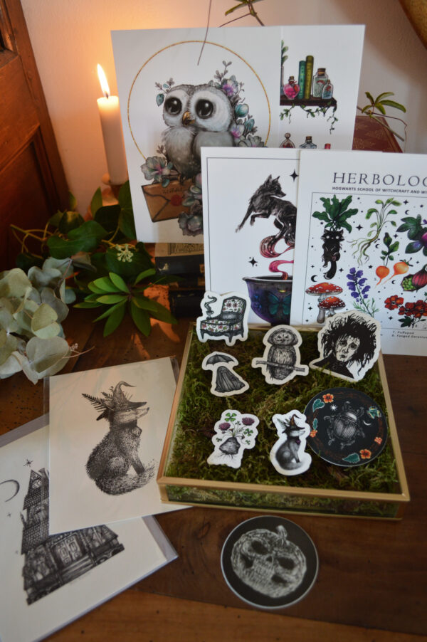 [Précommande] Box Halloween - Bougies et collier citrouille – Image 9