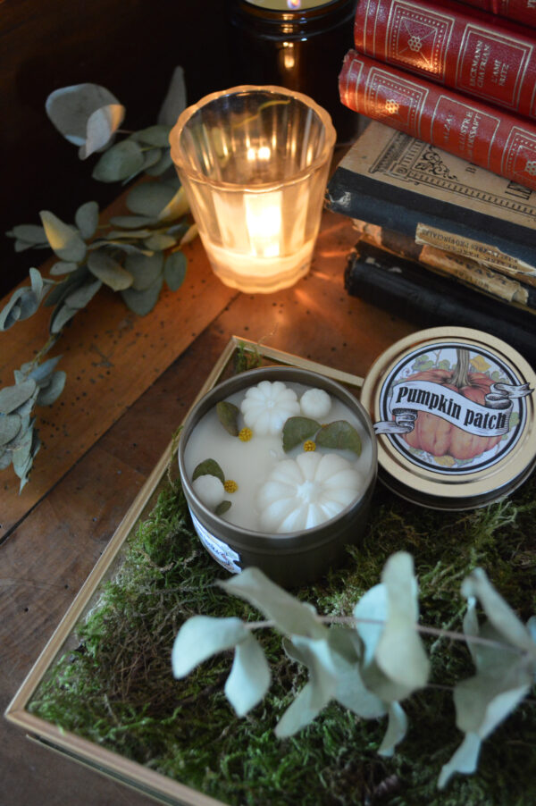 [Précommande] Box Halloween - Bougies et collier citrouille – Image 5