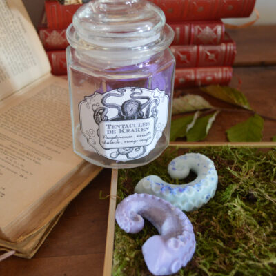 Fondants parfumés dans une bonbonnière, Tentacules de Kraken