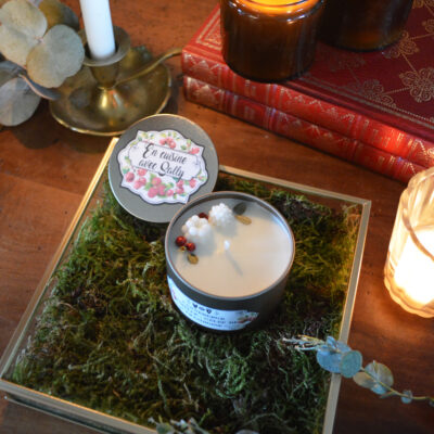 Bougie parfumée En cuisine avec Sally