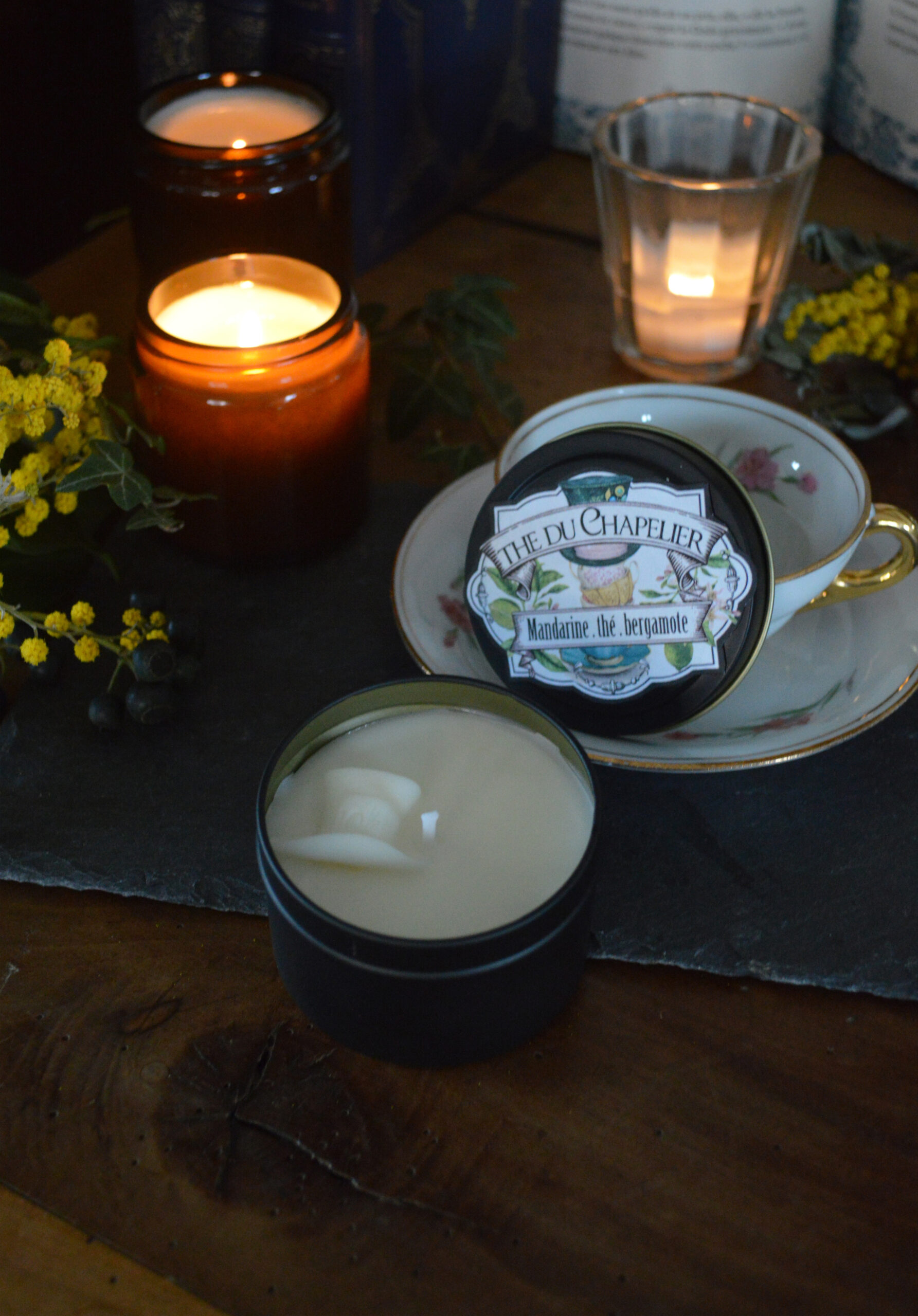 Bougie parfumée Le Thé du Chapelier – Image 3