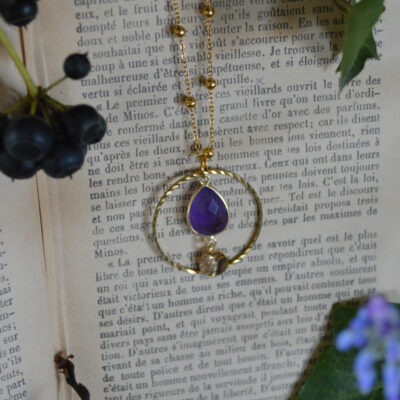 Pendentif Le Passage, améthyste