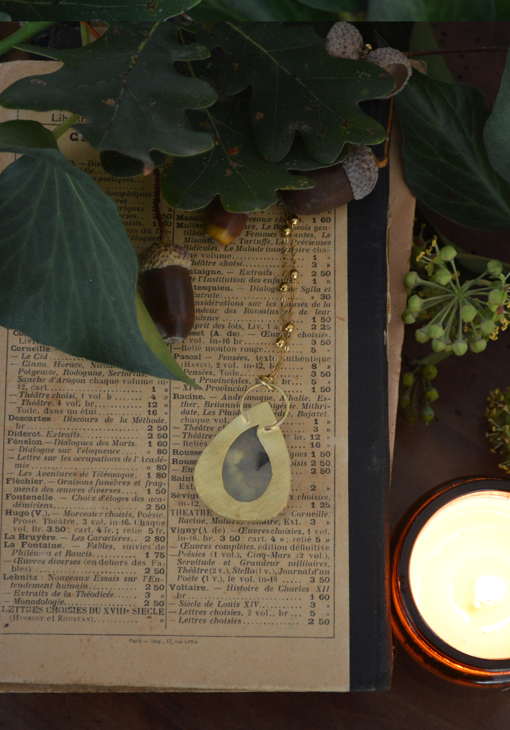 Pendentif l'Envol draconique, préhnite – Image 4